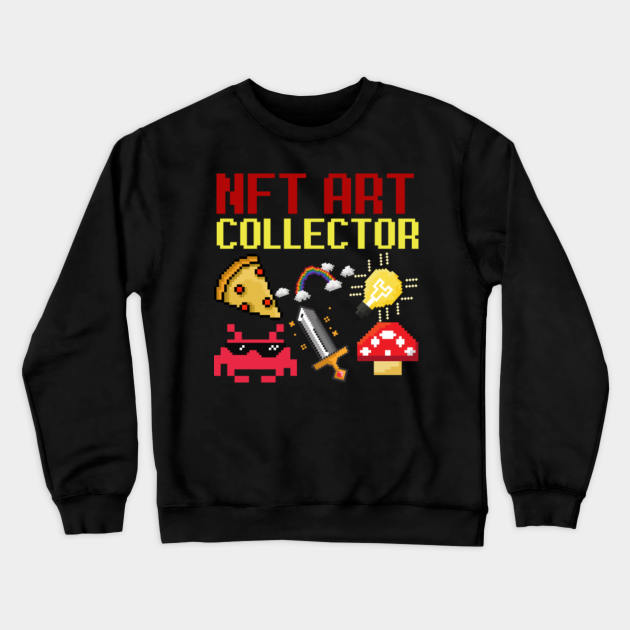 Nft Art.Funny Nft Nft Crewneck Sweatshirt TeePublic